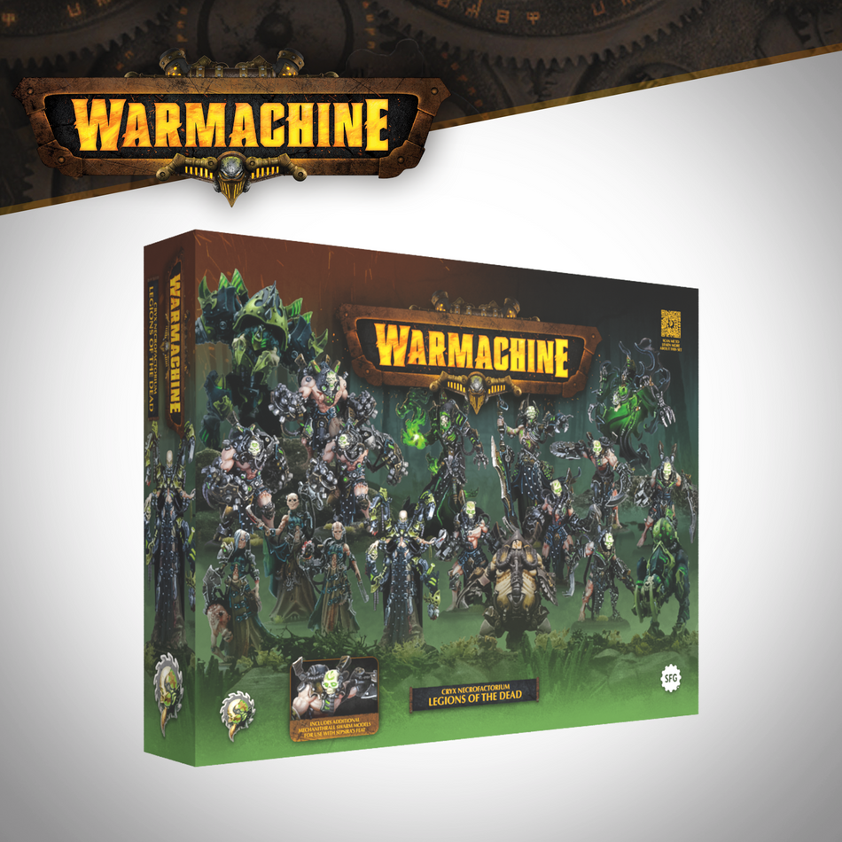 Warmachine: Cryx Necrofactorium Army Box - Legions of the Dead (Pre-Order)
