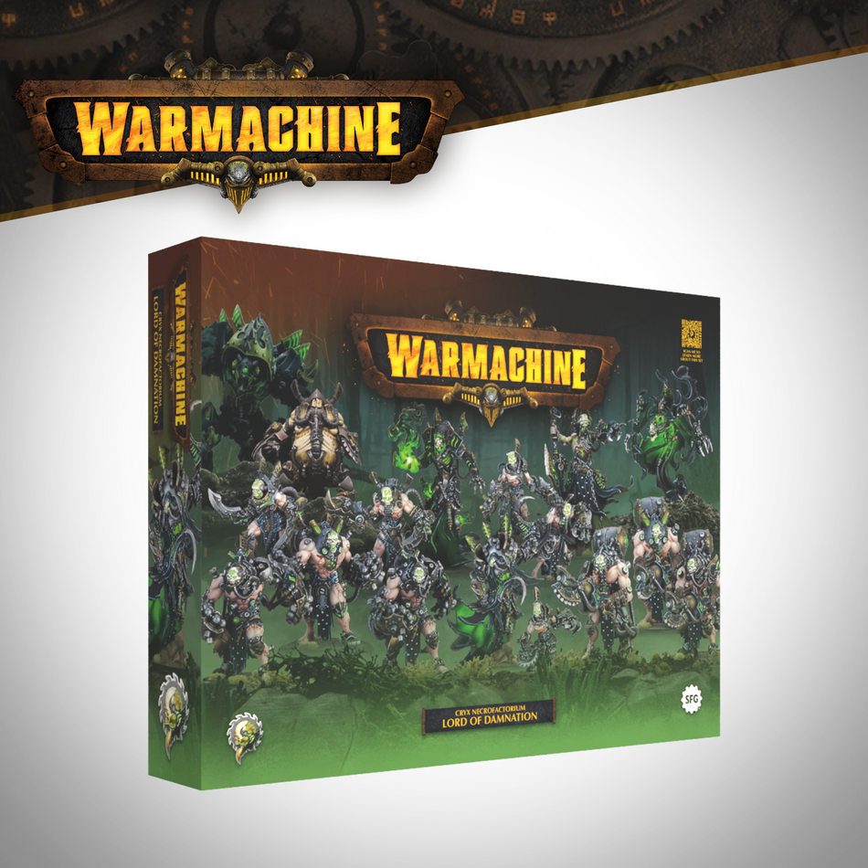 Warmachine: Cryx Necrofactorium Army Box - Lord of Damnation (Pre-Order)