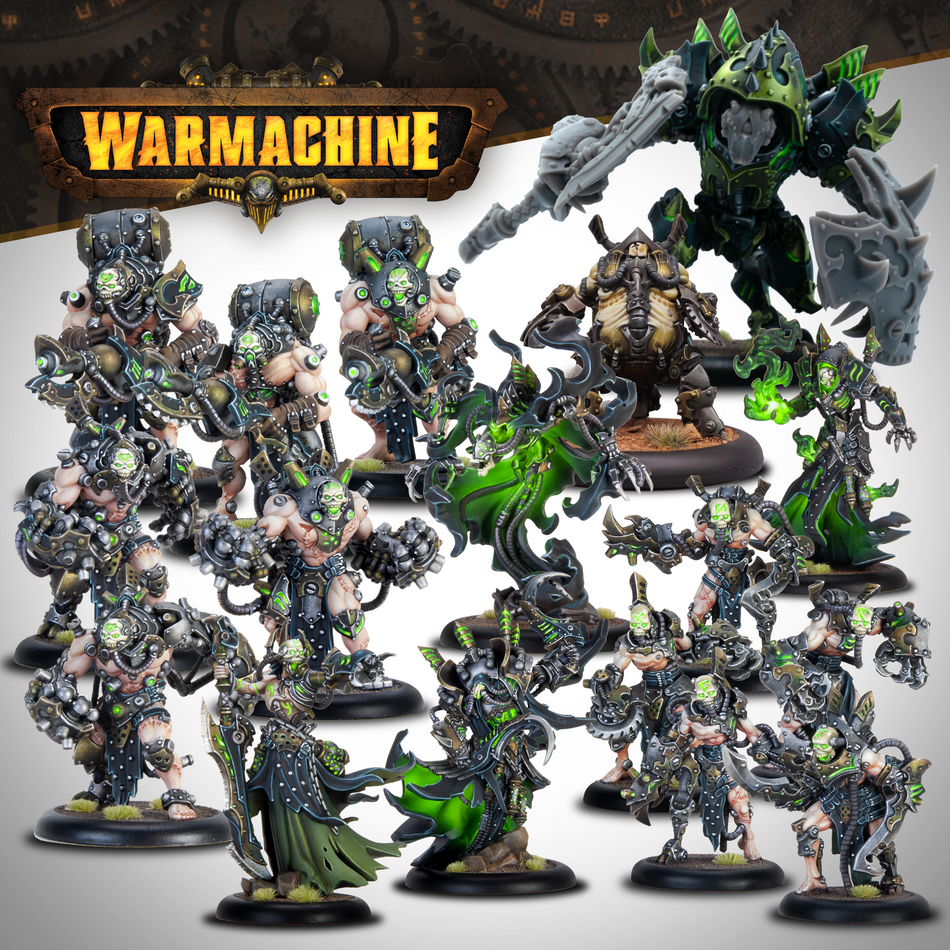 Warmachine: Cryx Necrofactorium Army Box - Lord of Damnation (Pre-Order)