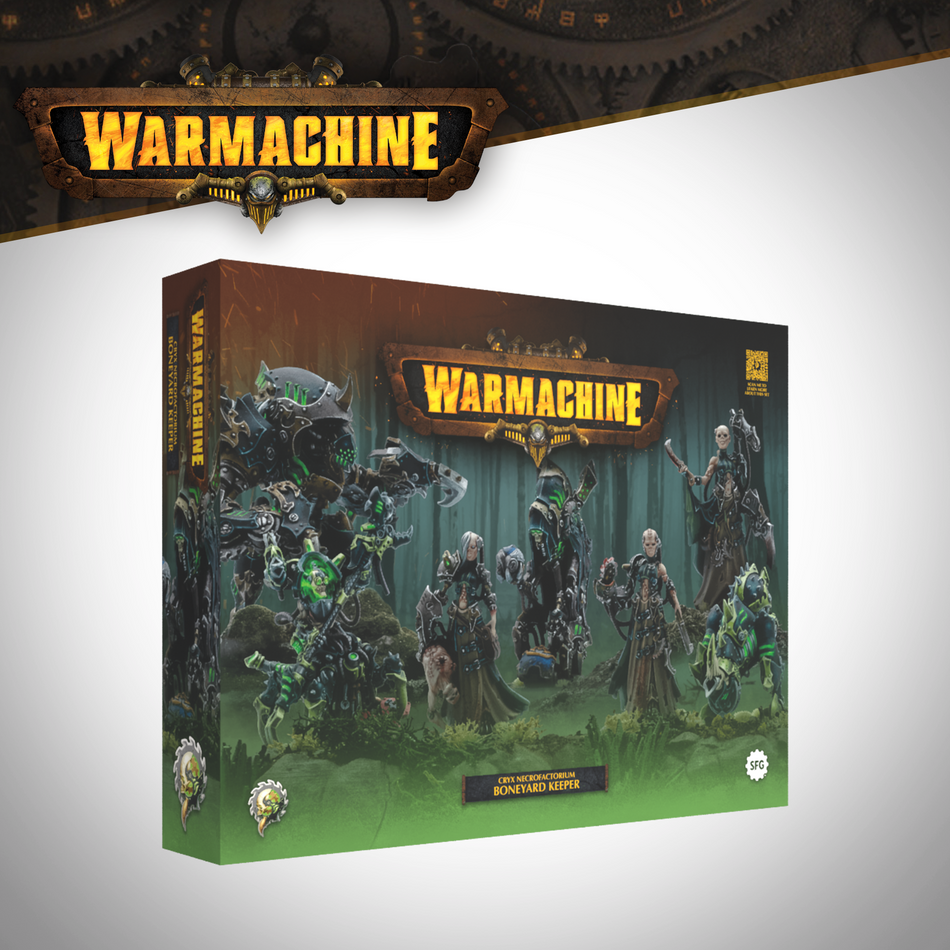 Warmachine: Cryx Necrofactorium Command Set - Boneyard Keeper (Pre-Order)