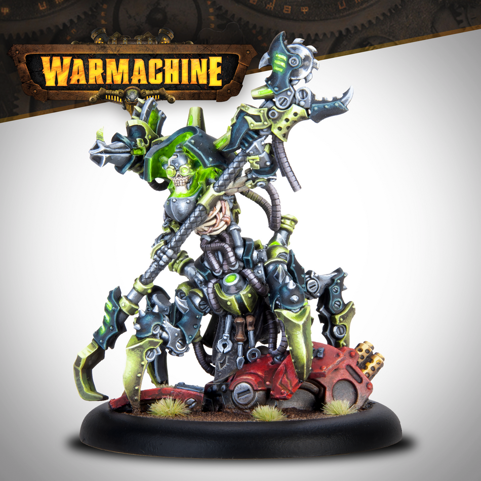 Warmachine: Cryx Necrofactorium Command Set - Boneyard Keeper (Pre-Order)