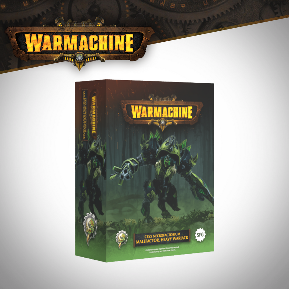 Warmachine: Cryx Necrofactorium Heavy Warjack - Malefactor (Pre-Order)