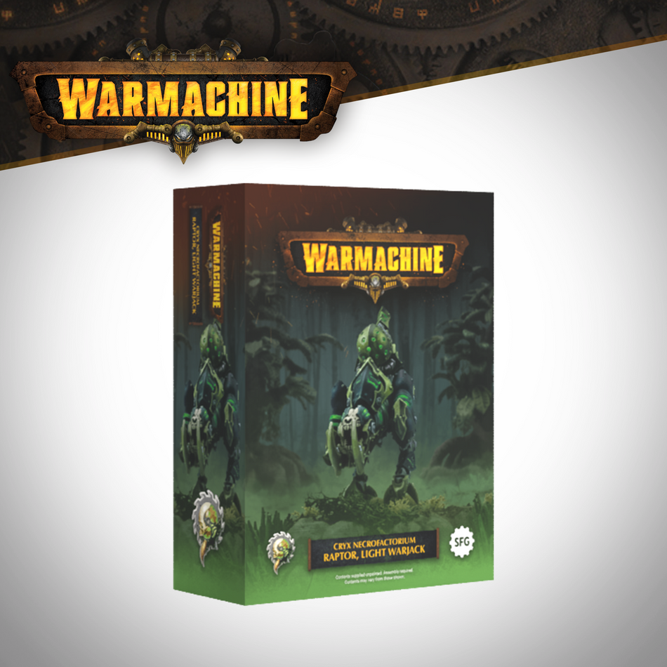 Warmachine: Cryx Necrofactorium Light Warjack - Raptor (Pre-Order)