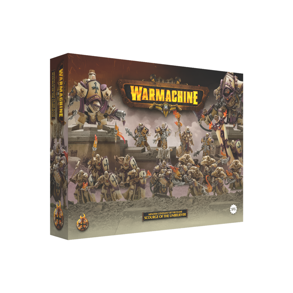 Warmachine: Protectorate of Menoth Covenant of the Flame - Scourge of the Unbeliever (Pre-Order)