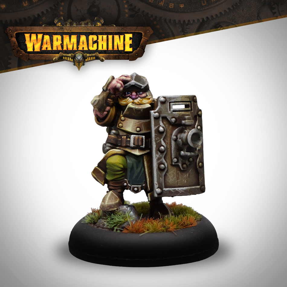 Warmachine: Captain Barl "Demolisher" Dunax - Solo Mercenary