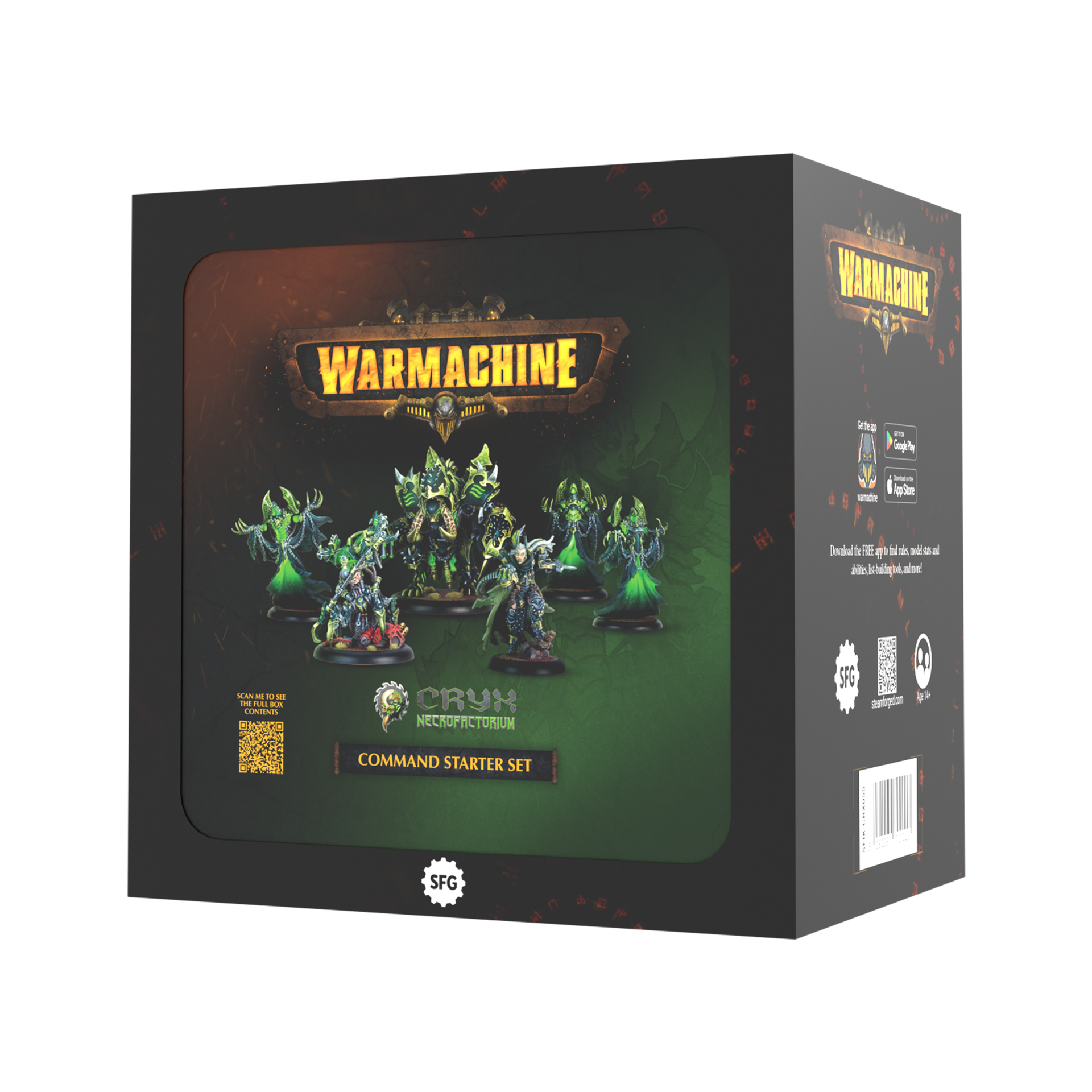 Warmachine: Cryx Necrofactorium Command Starter (Pre-Order) – QM