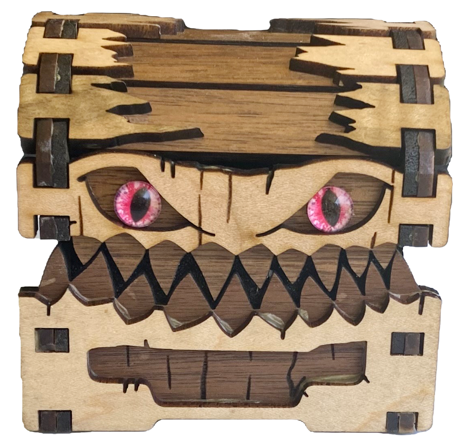 Mimic Dice Chest - Walnut (Pre-Order)