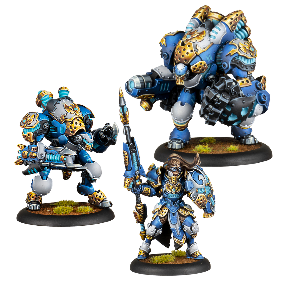 Warmachine: Cygnar Storm Legion Battlegroup Box (Backorder)