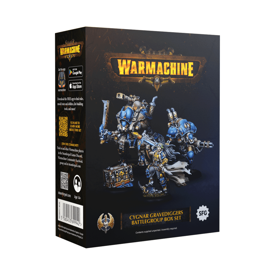Warmachine: Cygnar Gravediggers Battlegroup Box (Backorder)
