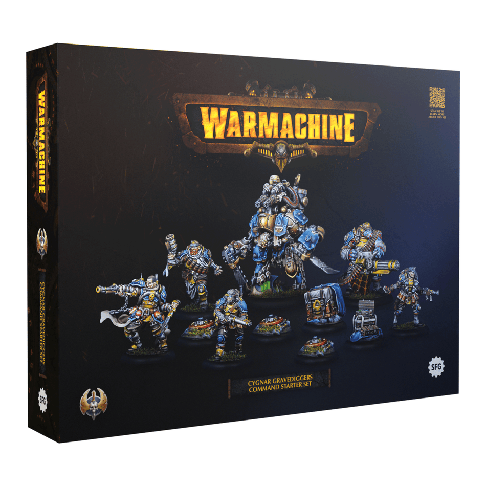 Warmachine: Cygnar Gravediggers Command Starter (Backorder)