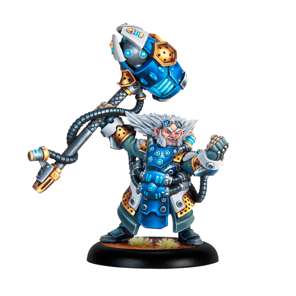 Warmachine: Cygnar Storm Forge Command Cadre (Backorder)