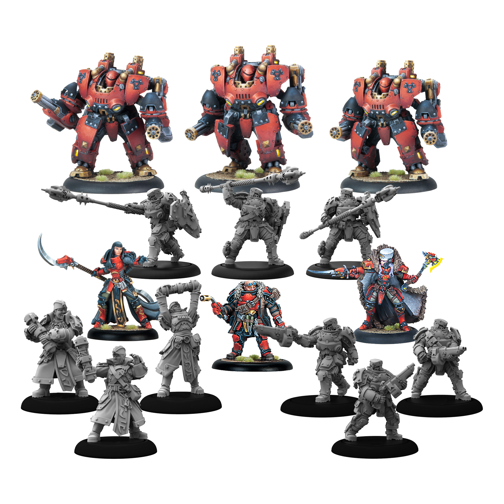 WARMACHINE Khador 塗装済み ボードゲーム　ウォーハンマー Warmachine: Two Player Starter Set
