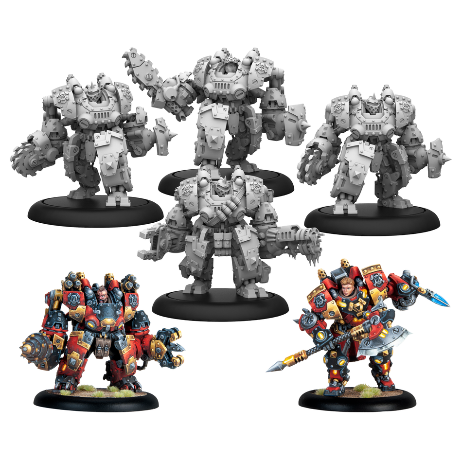 Warmachine: Khador Annihilators Command Cadre (Backorder)
