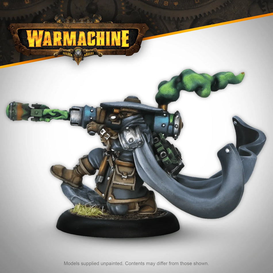 Warmachine: Gorman di Wulfe, Revolutionary Agent - Solo Mercenary