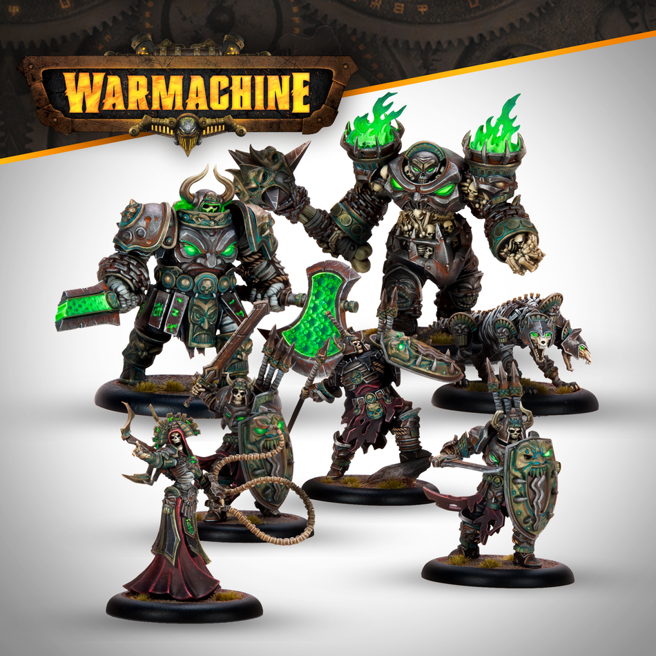 Warmachine: Orgoth Graveborn Command Cadre (Pre-Order)