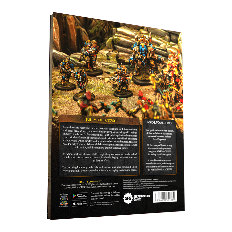 Warmachine Core Book (Pre-Order)