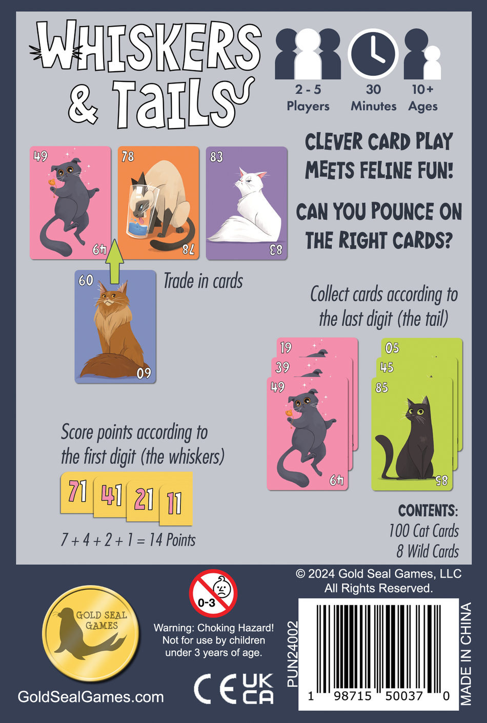 Whiskers & Tails (Pre-Order)