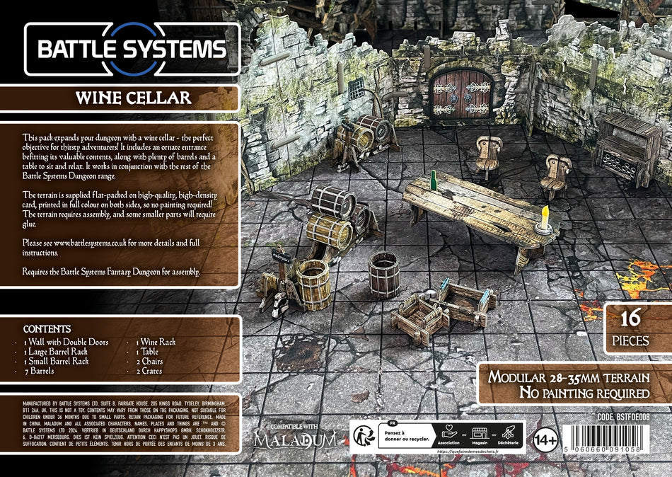 Battle Systems: Fantasy Dungeon - Wine Cellar