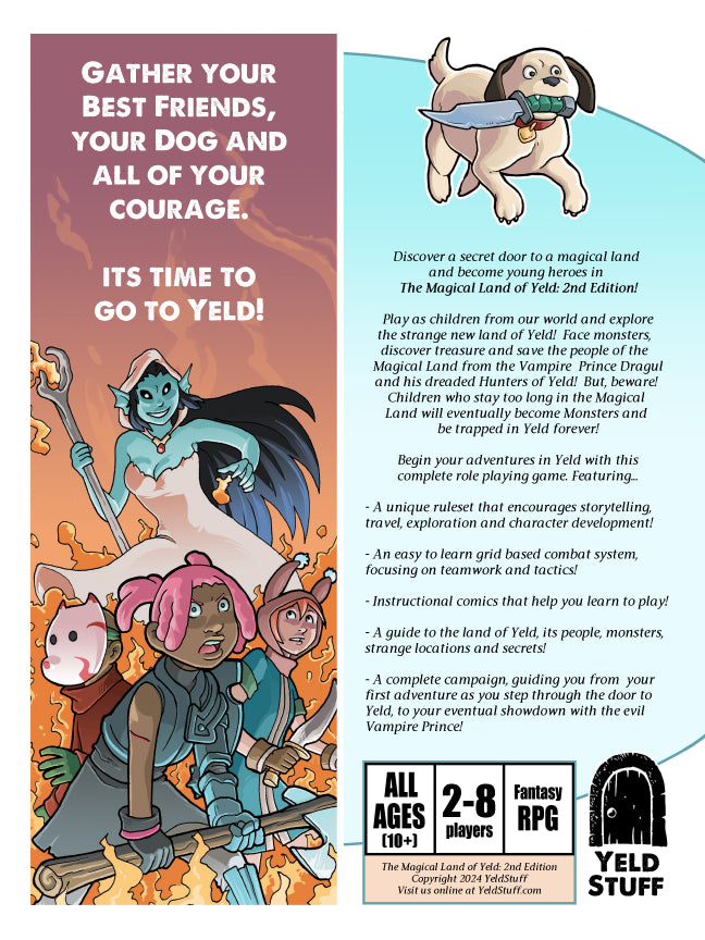 The Magical Land of Yeld RPG: 2nd Edition - Demo Copy (Pre-Order)