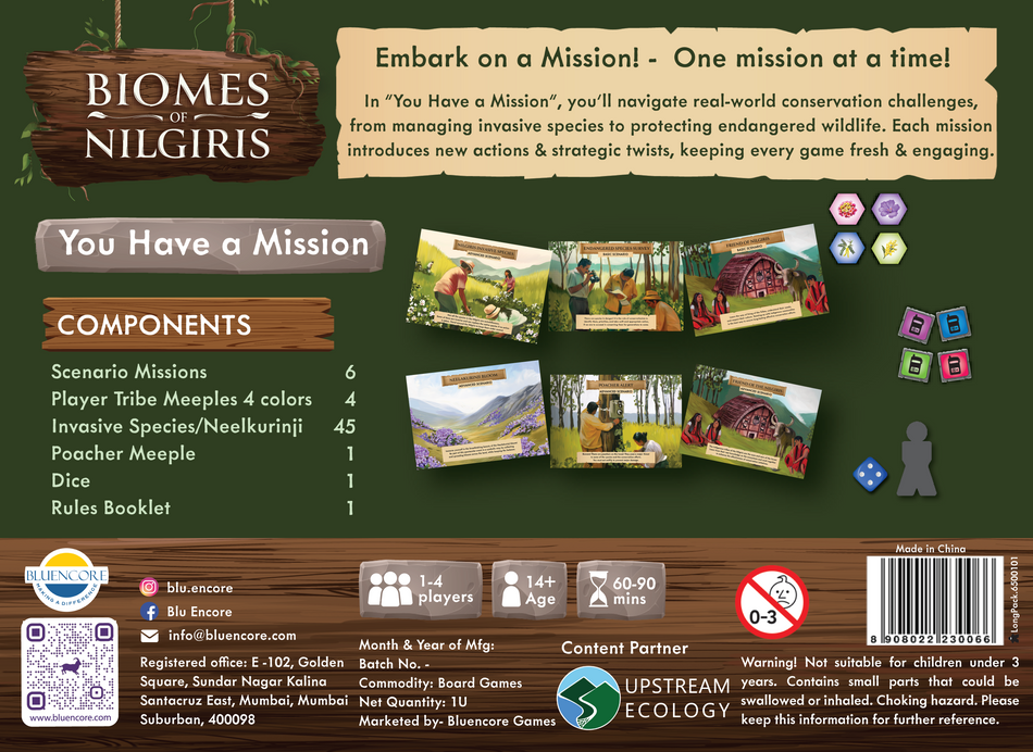 Biomes of Nilgiris: You Have a Mission Expansion (Pre-Order)