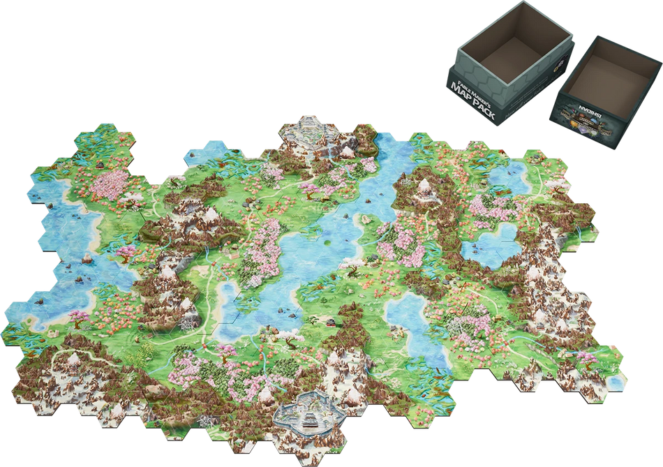 HEXplore It: The Mountains of Godai - Ishidan Map Pack (Pre-Order)