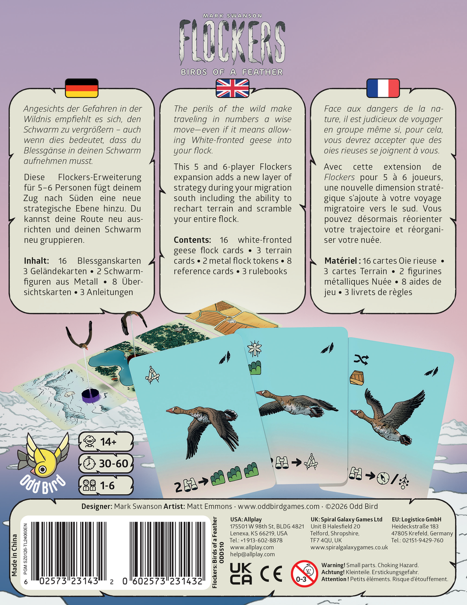 Flockers: Birds of a Feather Expansion (Pre-Order)