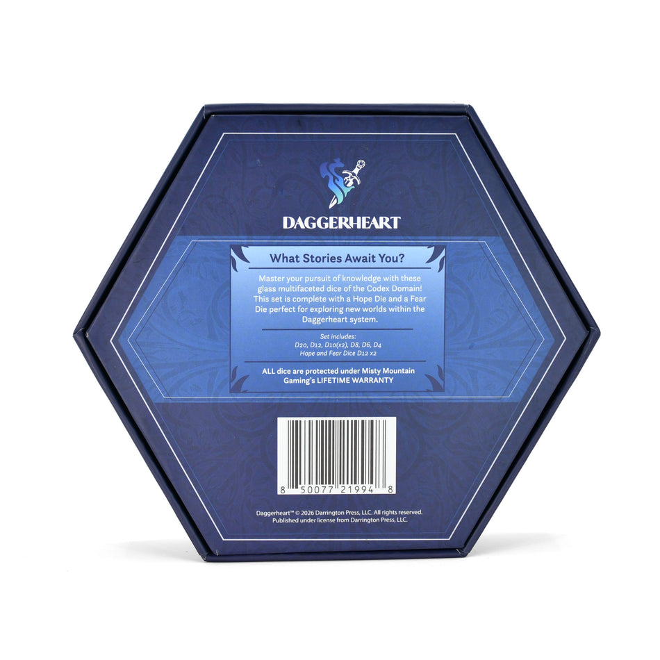 Daggerheart Dice Set: Codex Domain (Pre-Order)