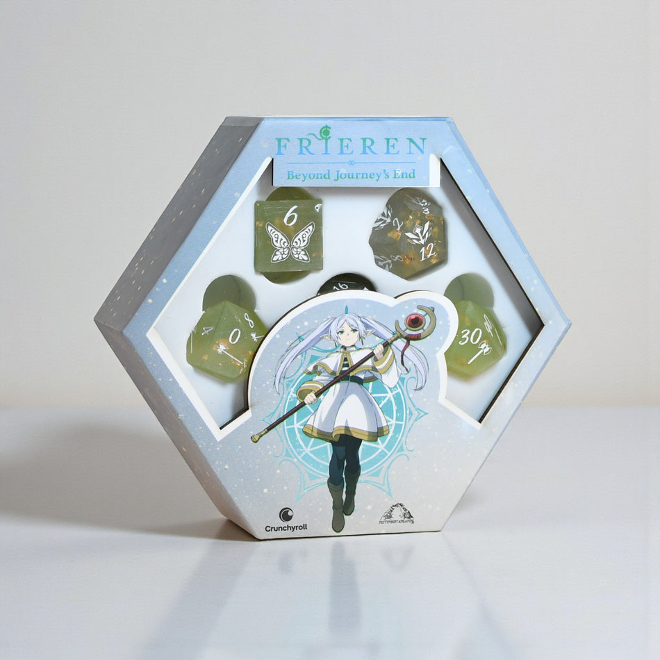 Frieren: Beyond Journey's End Sharp-Edge Resin Dice Set (Pre-Order)