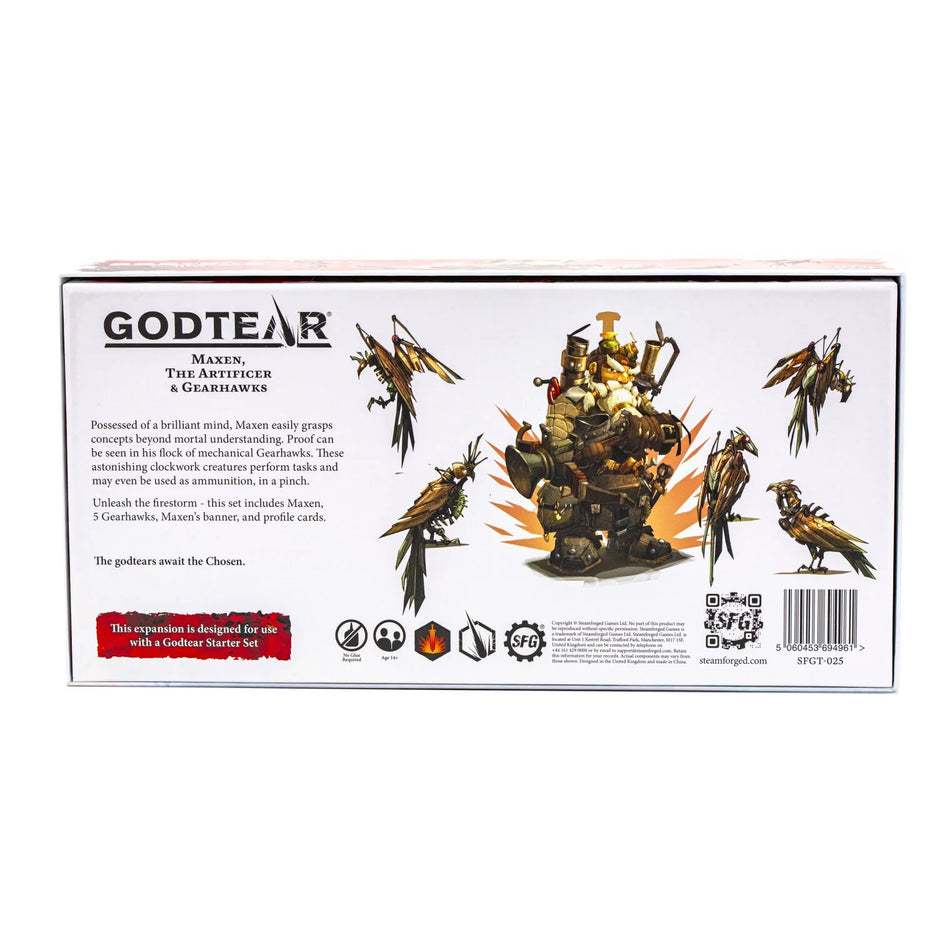 Godtear: Champion Expansion - Maxen: The Artificer (Backorder)