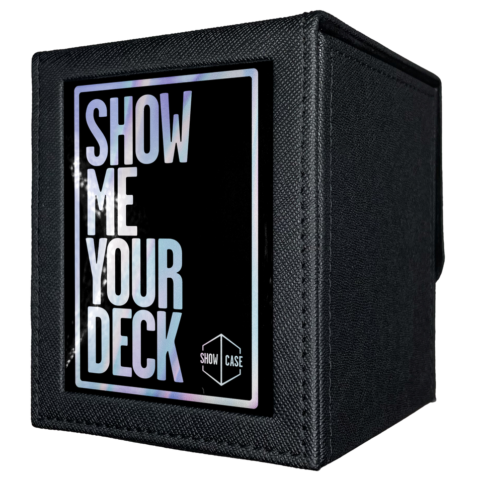 Showcase 100+ Deck Box - Black (Pre-order)