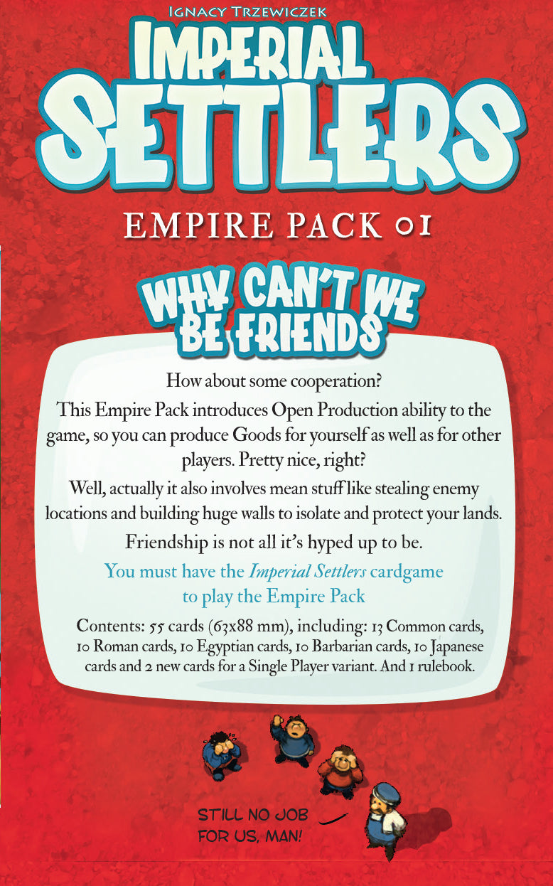 Imperial Settlers: Why Can't We be Friends Empire Pack