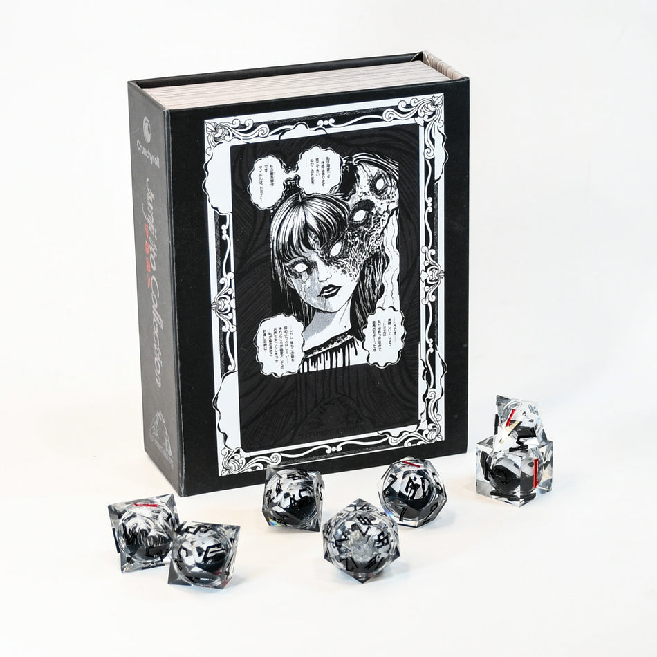 Junji Ito Liquid Core Dice Set (Pre-Order)