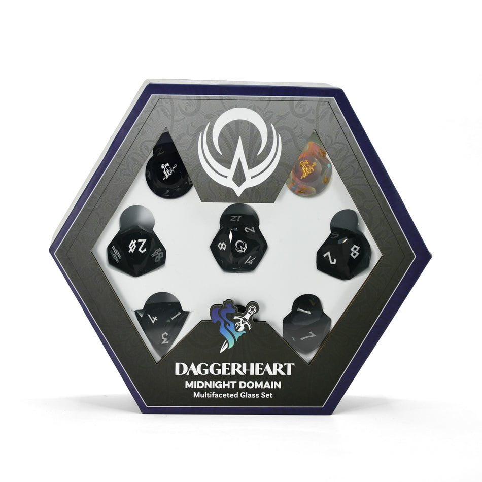 Daggerheart Dice Set: Midnight Domain (Pre-Order)