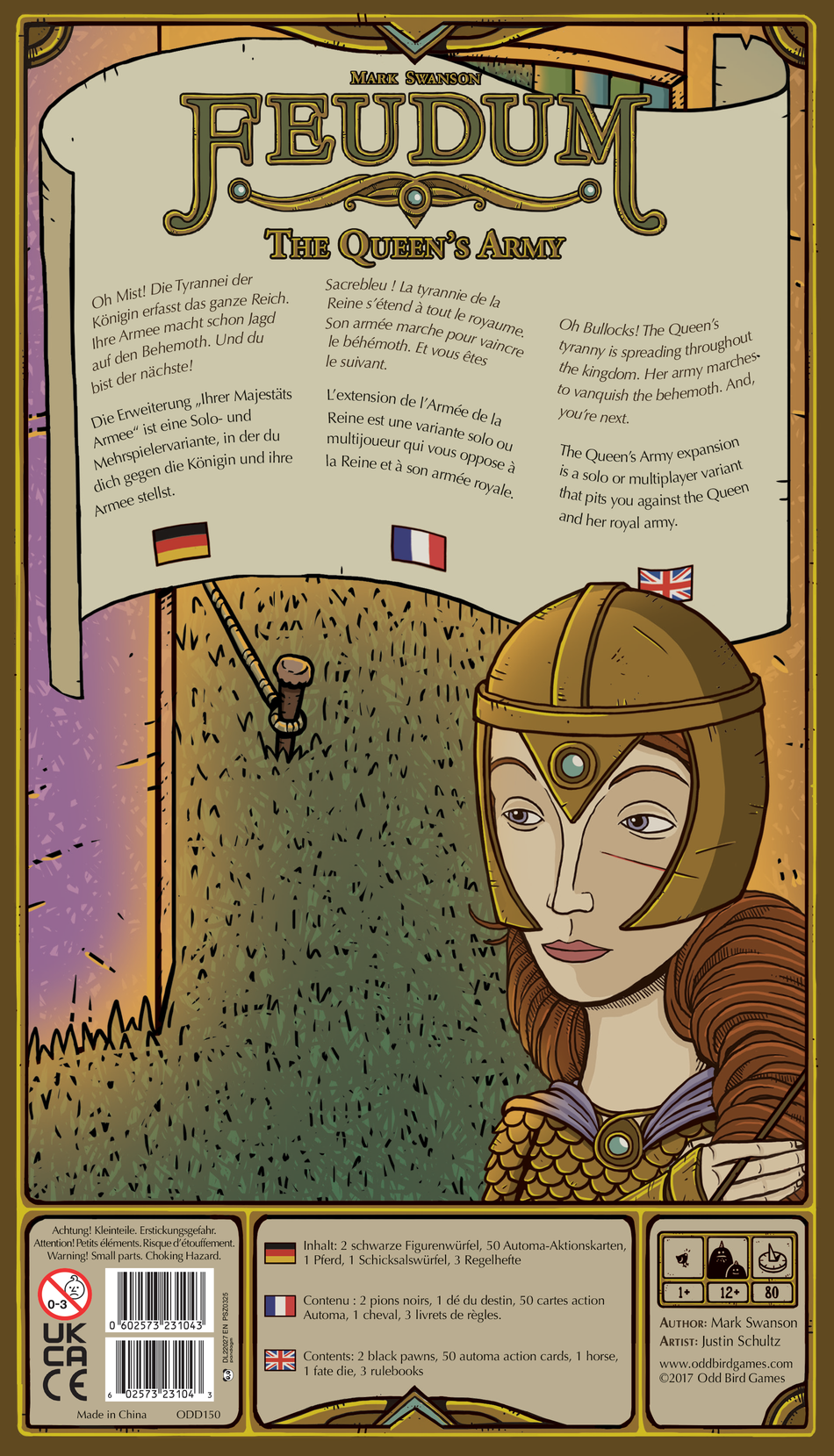 Feudum: The Queen's Army Expansion