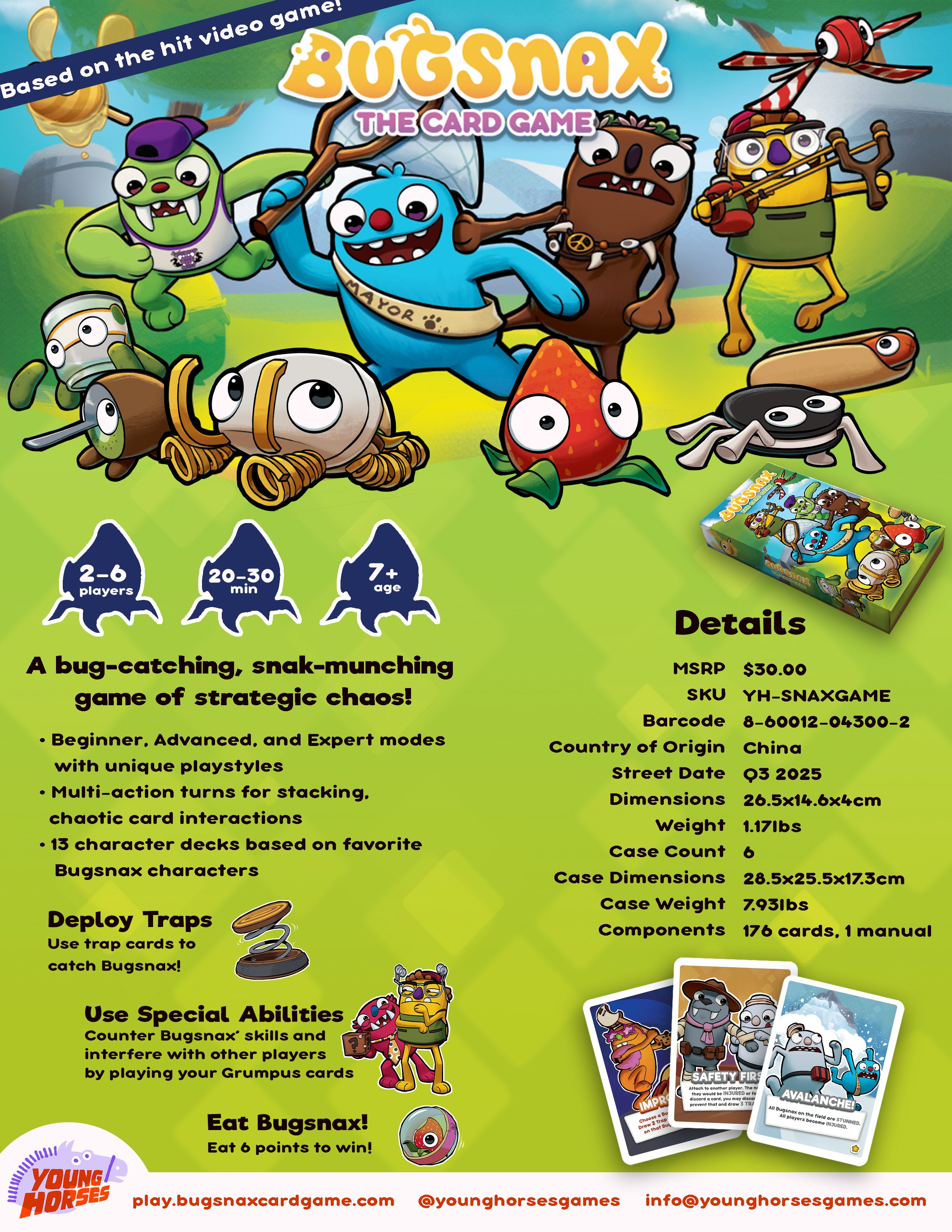 Bugsnax: The Card Game – QM Direct