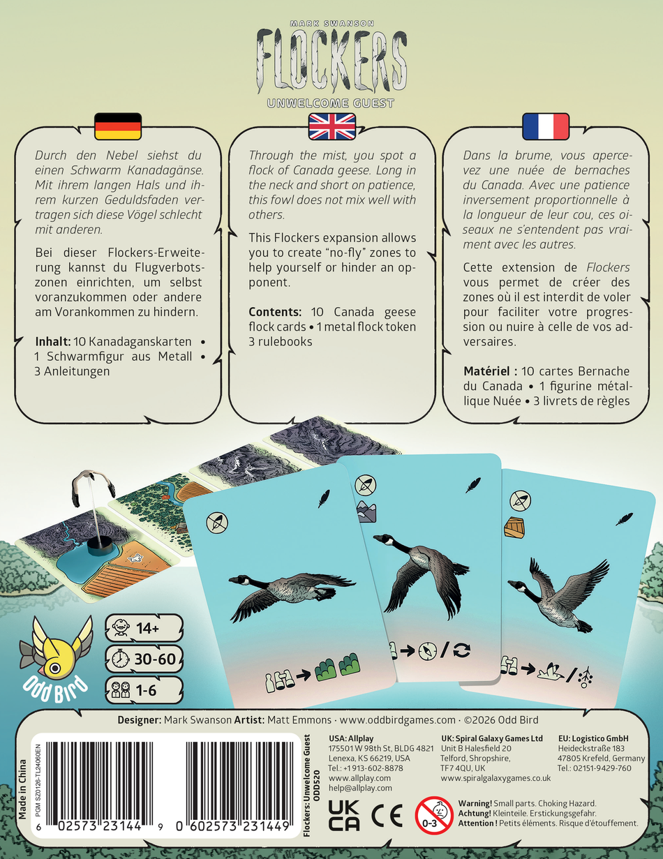 Flockers: Unwelcome Guest Expansion (Pre-Order)