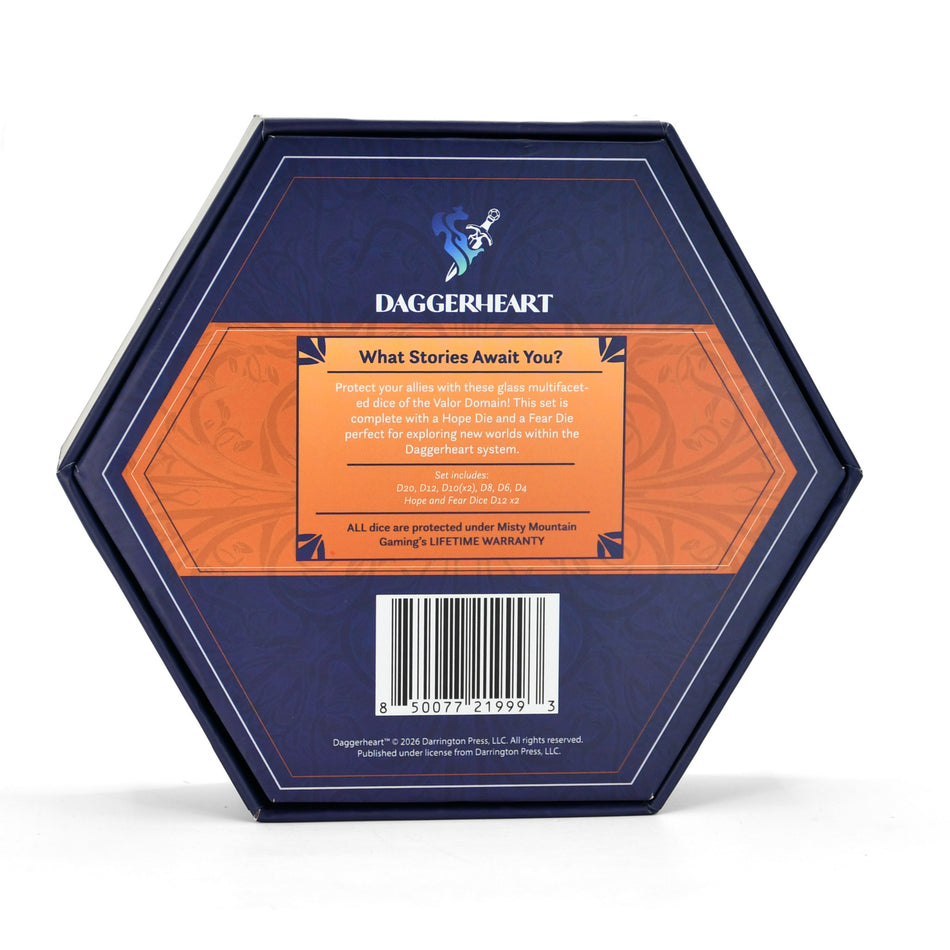 Daggerheart Dice Set: Valor Domain (Pre-Order)