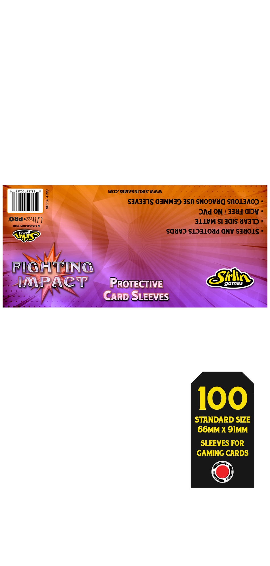 Fighting Impact Card Sleeves