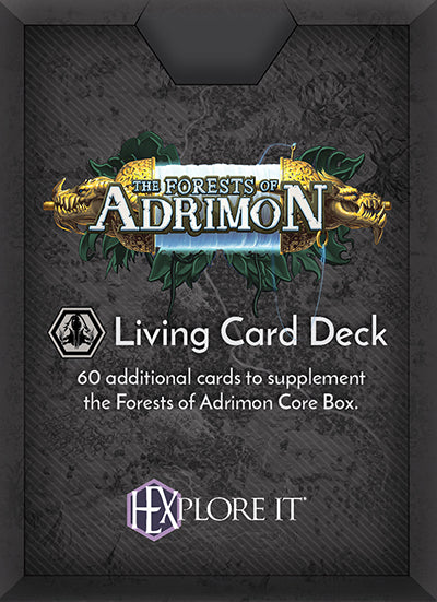 HEXplore It: The Forests of Adrimon Living Card Deck
