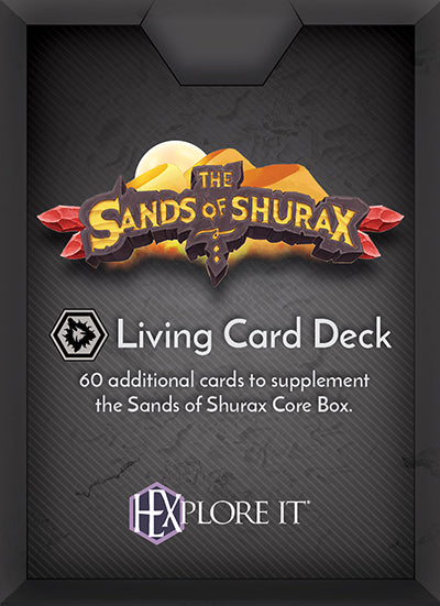 HEXplore It: The Sands of Shurax Living Card Deck
