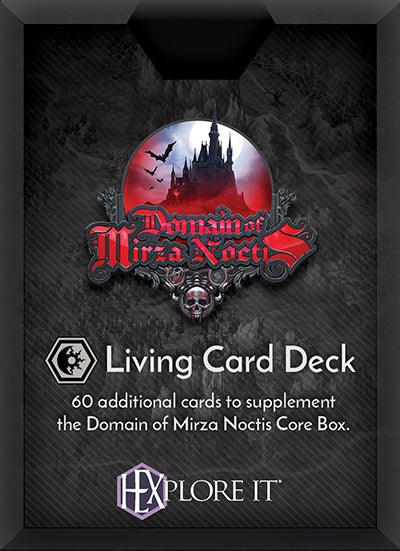 HEXplore It: The Domain of Mirza Noctis Living Card Deck
